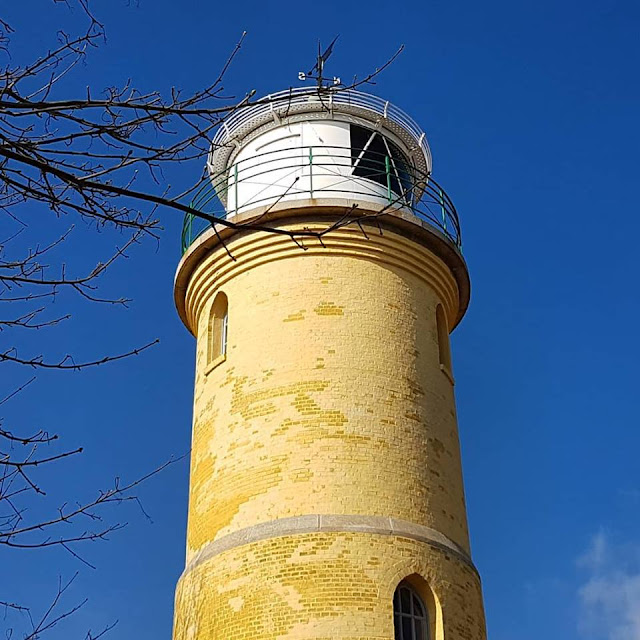 5 Ausflugsziele für Familien im Norden von Als. Der Leuchtturm von Augustenhof ist ein tolles Ziel für einen Ausflug auf Alsen!