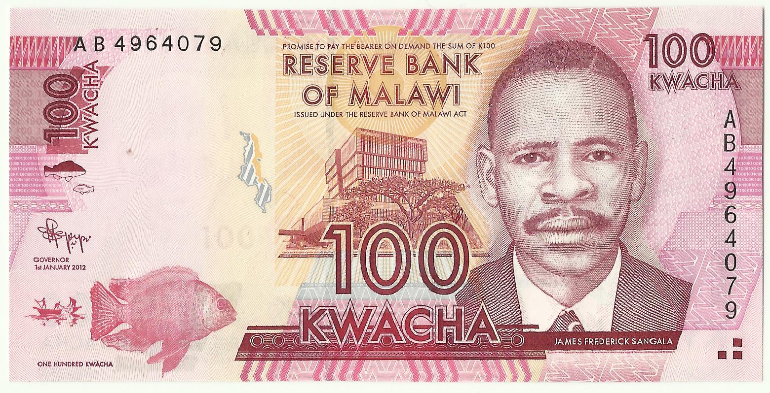 Coin N Currency Collection Banknotes Of Malawi