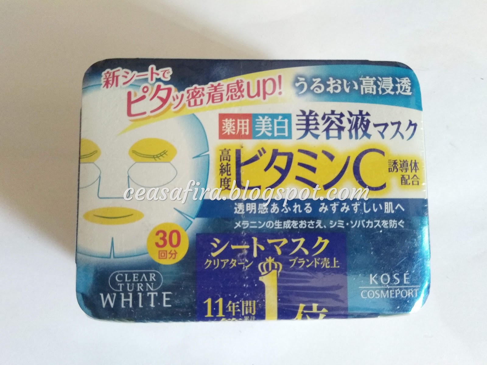 Review Kose Clear Turn Essence Mask Vitamin C Tulas Tulis Daily