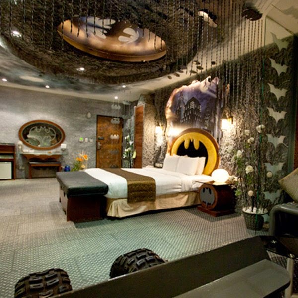 Batman Themed Room