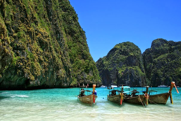 The Phi Phi Islands in Thailand