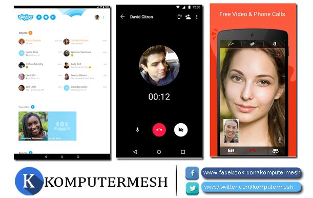 Aplikasi Video Call Android Paling Ringan Tanpa Kamera Depan