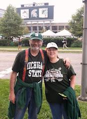 Deb and Joe at Spartan Stadium