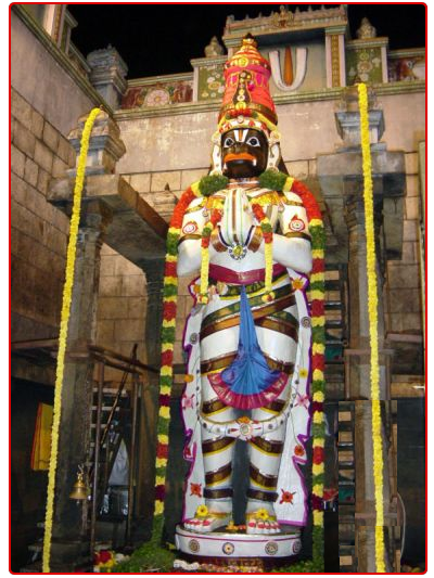 Hanuman Statue in Temple