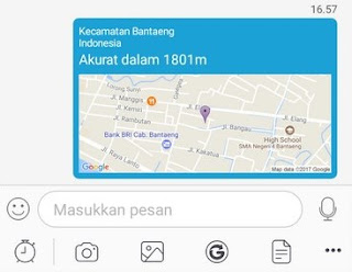 Cara Mengirim Lokasi Kita Melalui BBM di Android