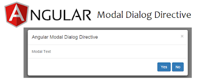 angular modal dialog directive - Tech Tutorials