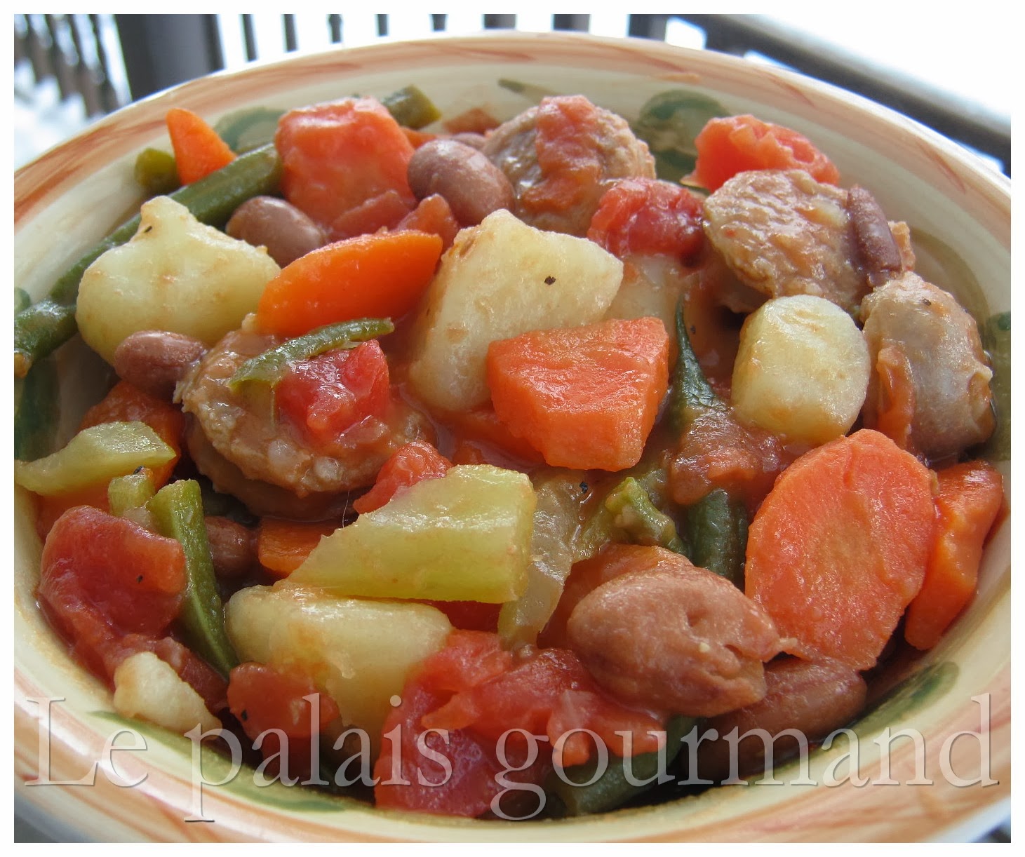 Le palais gourmand Casserole aux saucisses italiennes