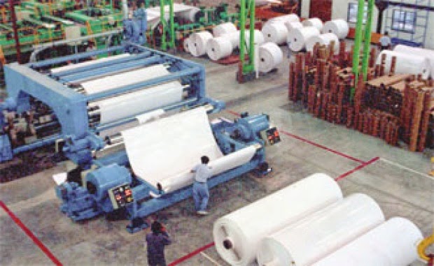 Daftar Pabrik  Kertas  pulp skala besar di  Indonesia  