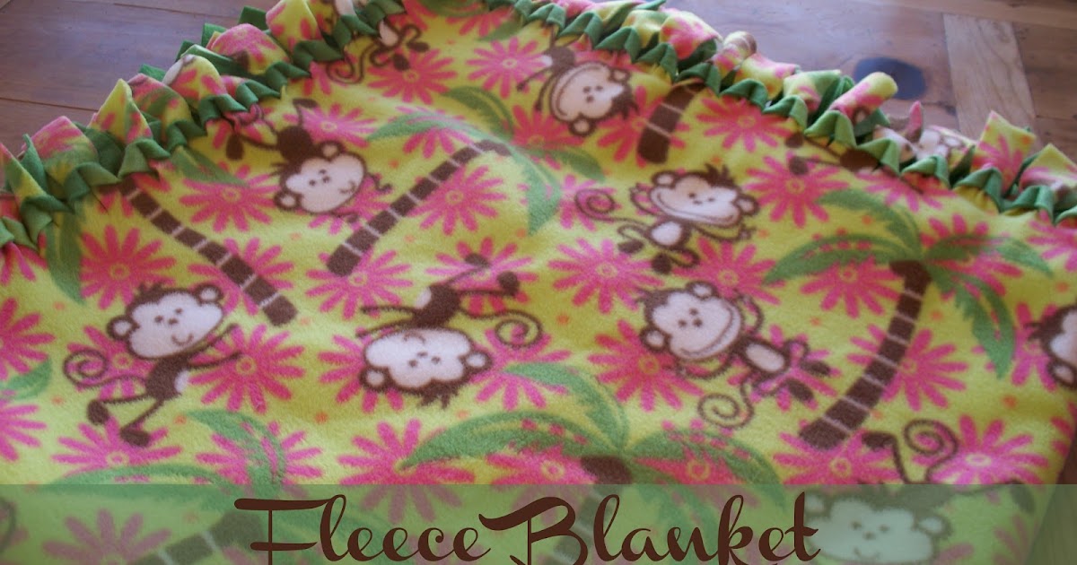 How to Make a Tied Fleece No Sew Blanket : 10 Steps (with Pictures