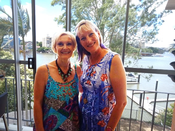 Meeting Sue - and with the view from our air bnb behind us - perfect! Meeting Sue - and with the view from our air bnb behind us - perfect!