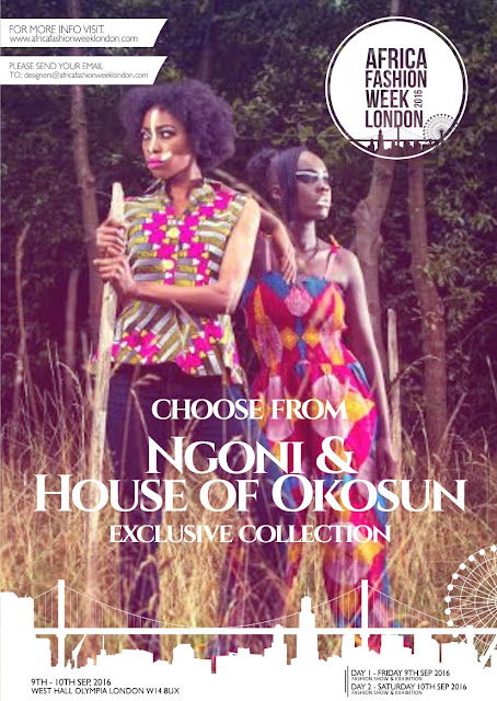 Ngoni and House of Okosun to Showcase at Africa Fashion Week London 2016
