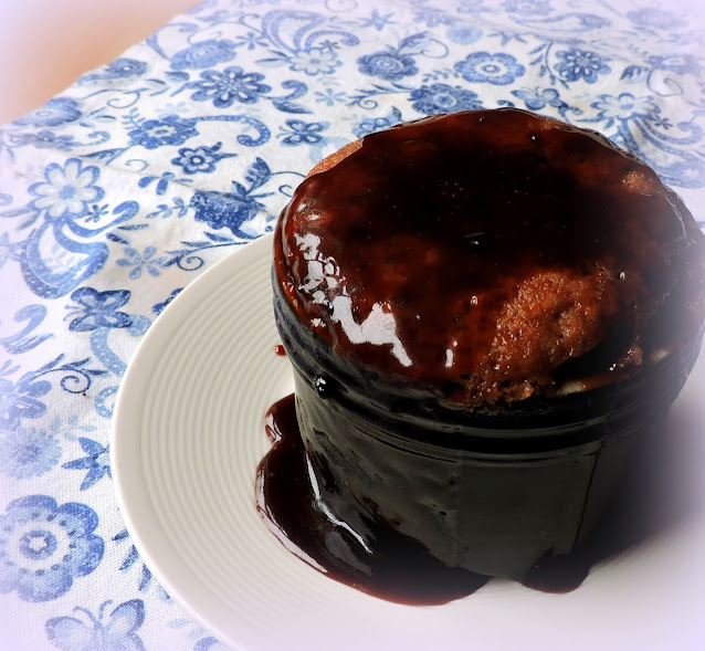 Sticky Toffee Pudding Cake for One