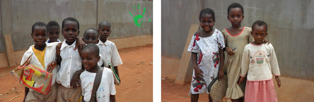 Bambini africani della scuola di Noepé, Togo, Africa
