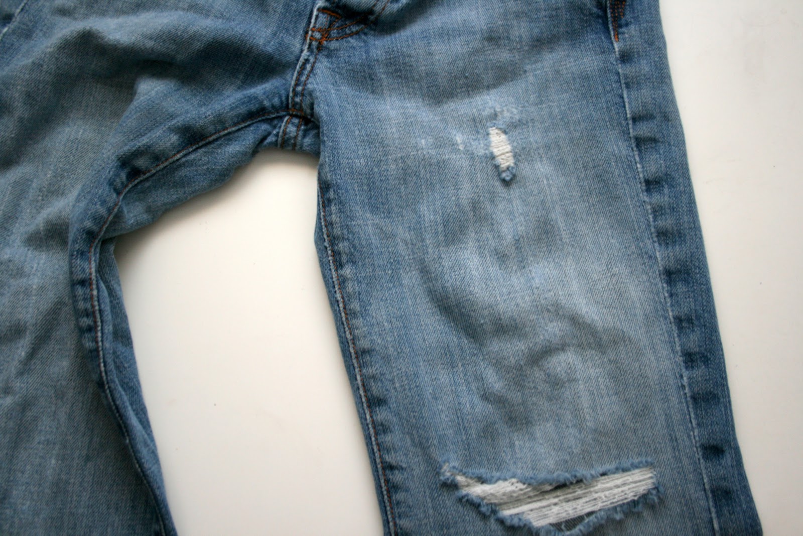 Refashion Co-op: A cute fix for a hole in the knee of jeans