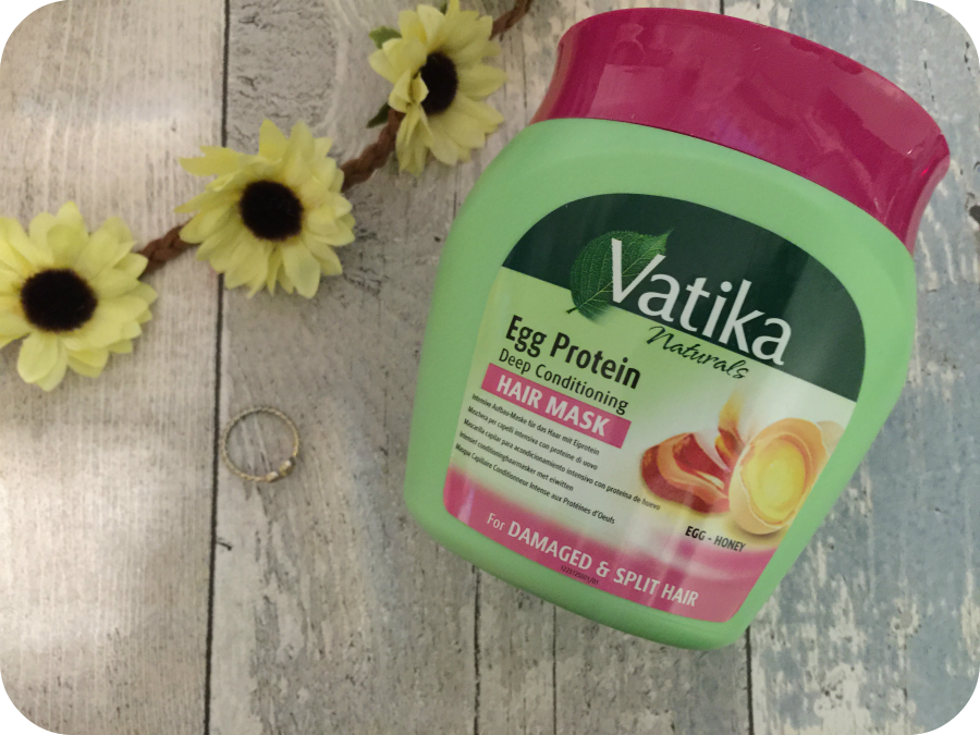Vatika Naturals Egg Protein Deep Conditioning Hair Mask review Glitz