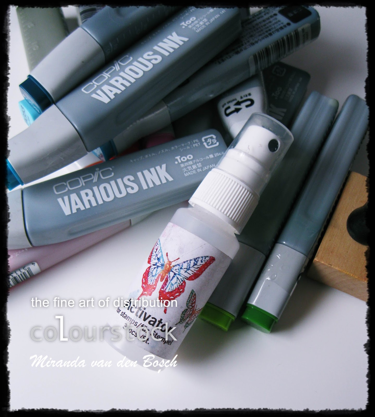 Copic Marker Europe: Various ink tutorial