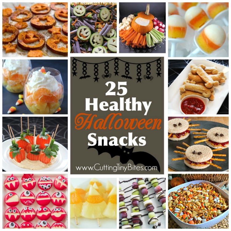 Healthy Halloween Snacks For Kids | What Can We Do With Paper And Glue