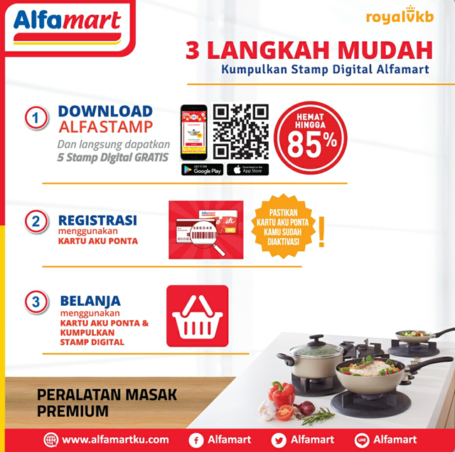 Masak Penuh Cinta dengan Alat Masak Royal VKB dari Alfamart Dapur Ngebut