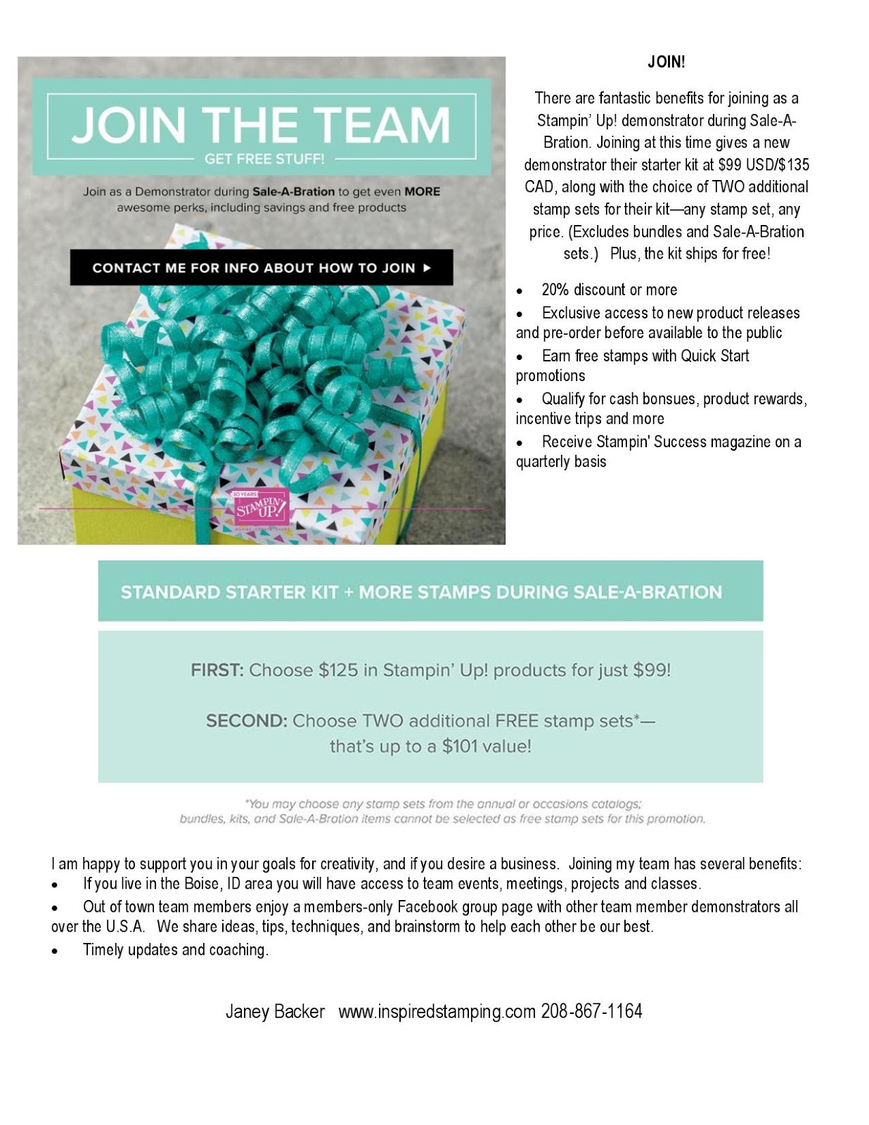 Inspired Stamping by Janey Backer Nampa CardMaking Event Sneak Peek