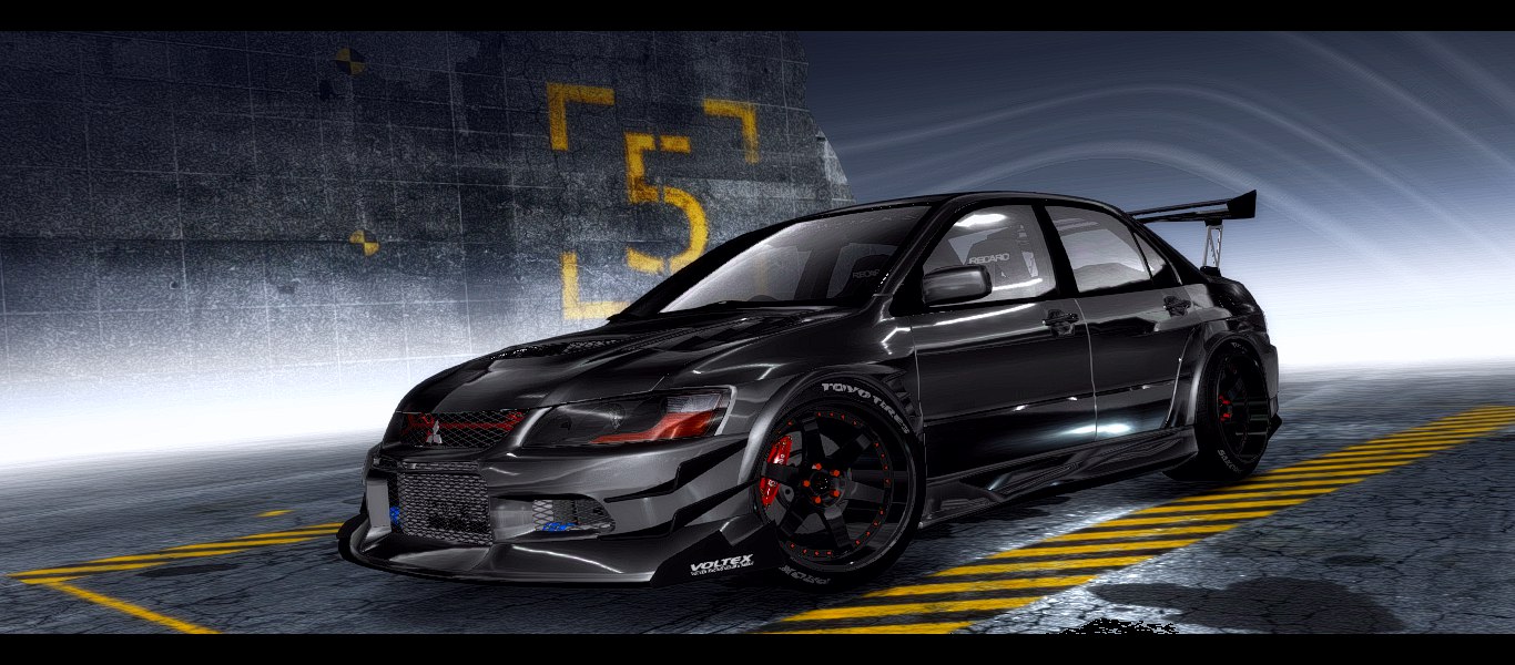 Mitsubishi Lancer Evolution v2 Need For Speed MODS.