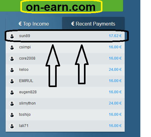 اثبات سحب 22 يورو من لعبة رجل الشركات الربحية Corporation Master Payment Proof