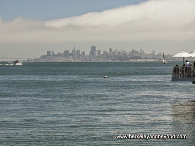 view of San Francisco from Sausalito, California