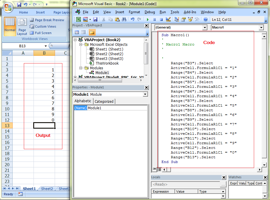 Excel VBA Scripting Excel macro