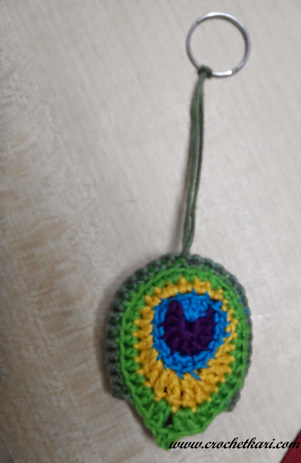 Crochetkari The secret inside the feather