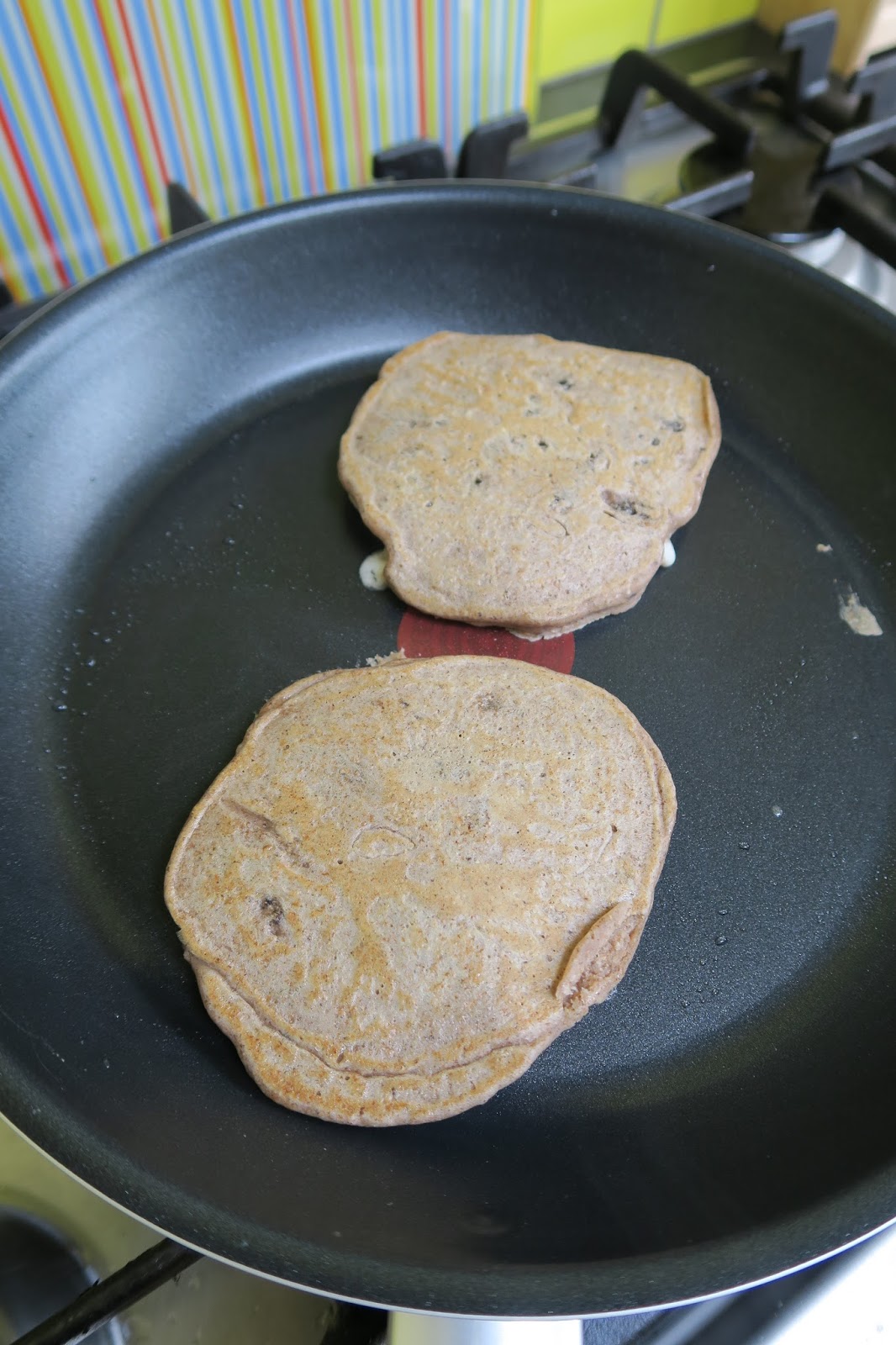 Oreo Pancakes with Raspberries & Creme Fraiche The Baking Explorer