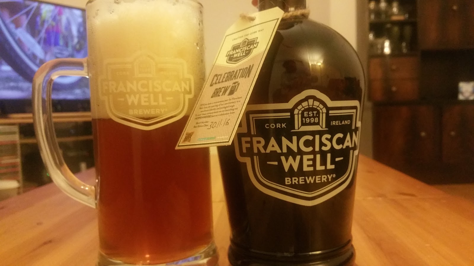 Franciscan Well Celebration Brew Hopfenweisse The Tale Of The Ale