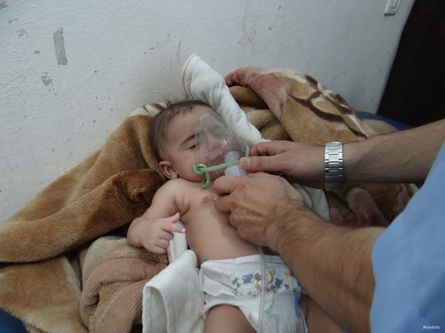 Biadab, Ahlus Sunnah Suriah Diserang dengan Gas Beracun, Korban Kebanyakan Anak-Anak
