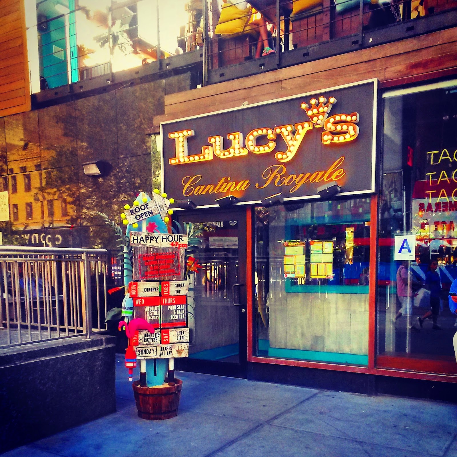 My baby apple, Nueva York Lucy’s Cantina Royale