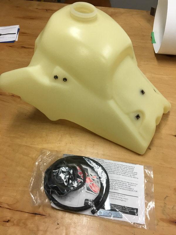 Dualsport Diary WR250R fuel pump replacement and new IMS tank