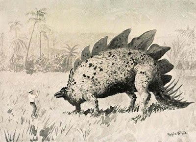 Живеят ли динозаври на платото Рорайма Illustration-from-Doyle