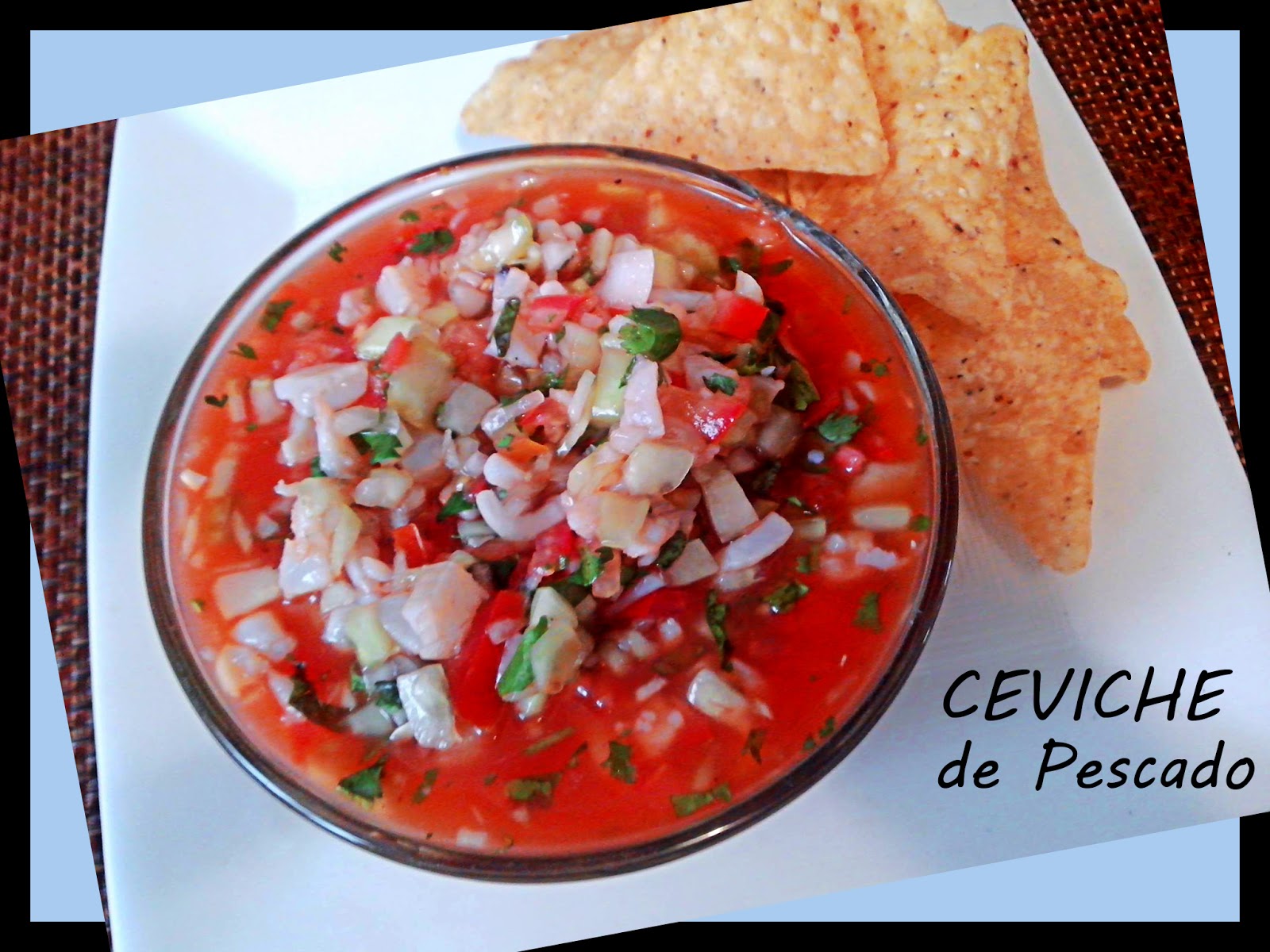 Mario y su Cocina: Receta: Ceviche de pescado estilo Sinaloa