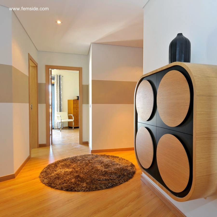 Moderno espacio de tránsito concepto contemporáneo Hall moderno decorado