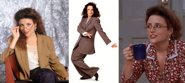 Here's how I'd make a DIY Elaine Benes costume.