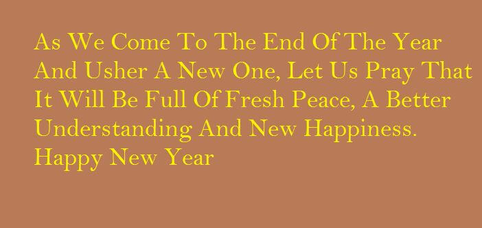 New Year Wishes for Friends