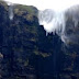 Waterfall flows upwards in remarkable natural phenomenon തിരിച്ചൊഴുകുന്ന' വെള്ളച്ചാട്ടത്തിന്റെ വീഡിയോ വൈറലായി