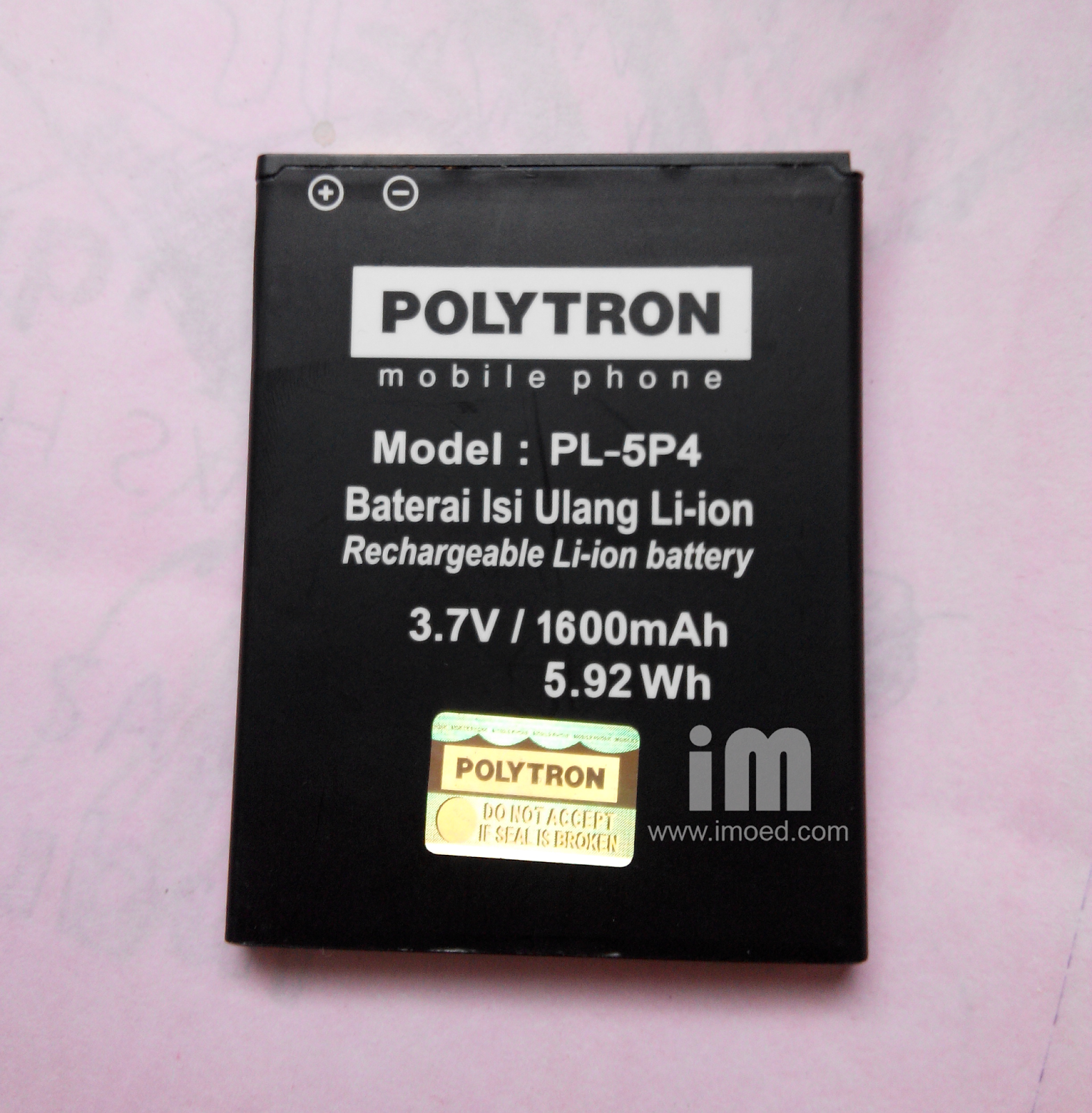 baterai untuk polytron W3430