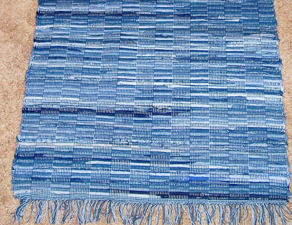 LET'S STAY Cool Recycled Jeans Denim Rugs & Carpets