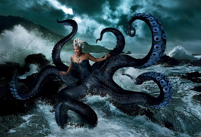 Queen Latifah as The Little Mermaid's Ursula