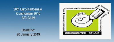 20th Euro - Kartoenale, Kruishoutem 2015, Belgium