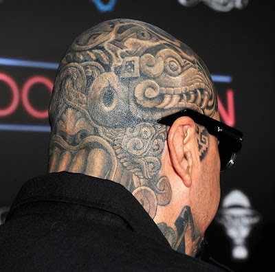 Tattoo, Men, Head, Offbeat, 