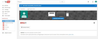 Menambahkan Chanel youtube baru #4 Bocahweb.blogspot.co.id