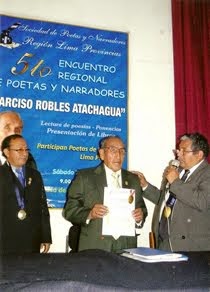 V ENCUENTRO REGIONAL DE POETAS Y NARRADORES 2013 "NARCISO ROBLES ATACHAGUA"