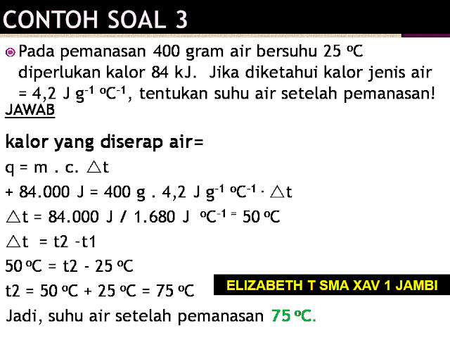 KELAS 11 IPA CONTOH SOAL DAN LATIHAN SOAL KALORIMETER KELAS 11 IPA CONTOH SOAL DAN LATIHAN SOAL KALORIMETER
