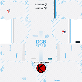 Daegu FC 2019 Kit - Dream League Soccer Kits