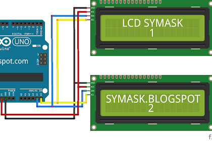 Cara Menggabungkan 2 LCD I2C pada Arduino