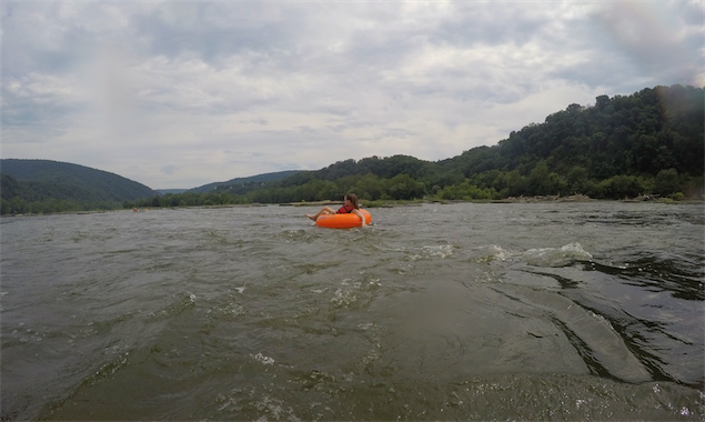Whitewater Tubing in West Virginia 